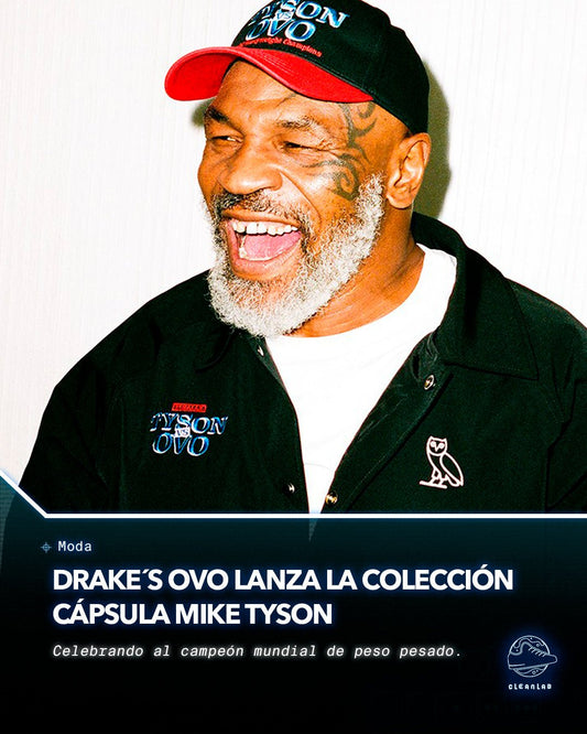 Noticias Moda | Drake's OVO lanza oficialmente la colección cápsula Mike Tyson de edición limitada - Clean Lab