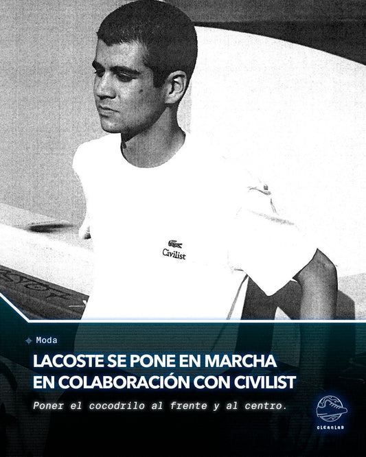 Noticias Moda | Lacoste se pone en marcha con la colaboración civilista - Clean Lab