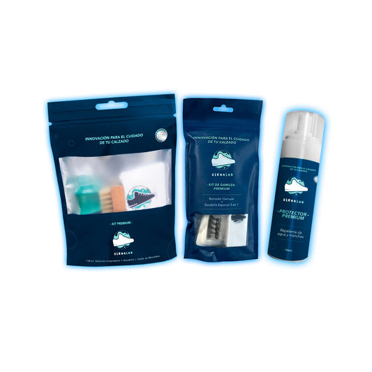 Sneaker Care & Defense Pack - Limpieza y Protección de Tenis