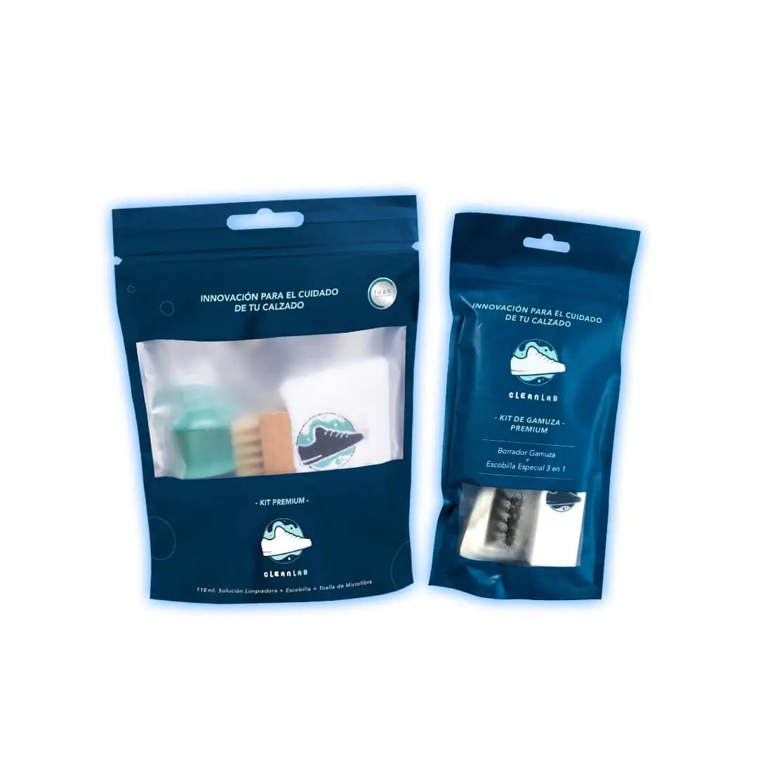 Kit Premium + Kit de Gamuza Premium - Limpieza de Tenis