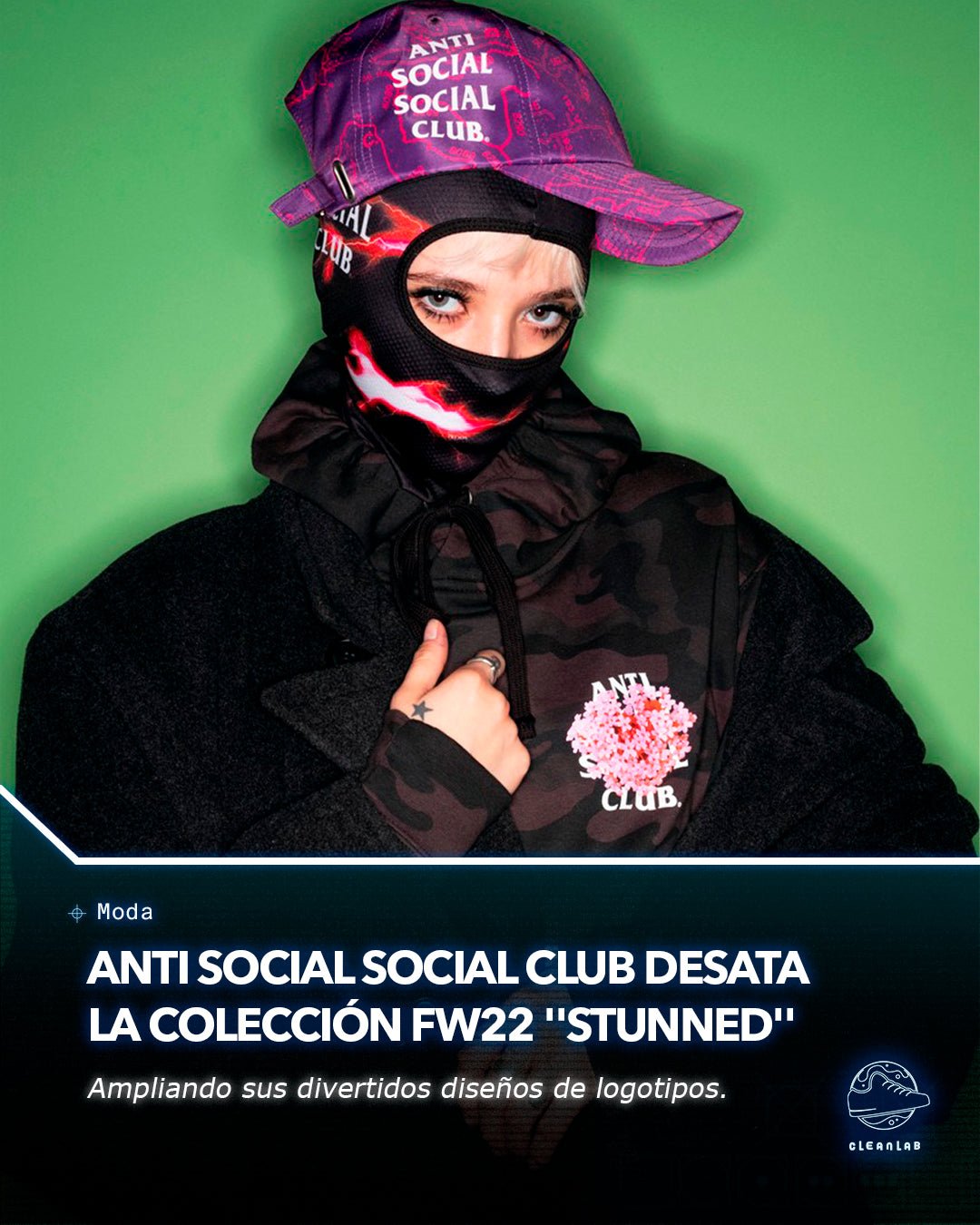 Noticias Moda | ANTI SOCIAL SOCIAL CLUB desata la colección FW22 "STUNNED" - Clean Lab