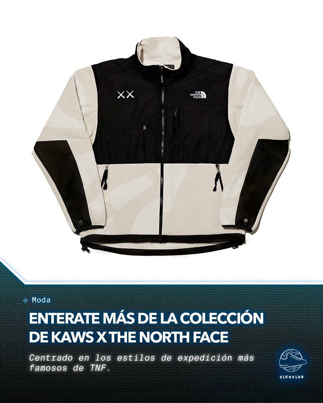 Noticias Moda | Aquí hay un vistazo completo a la segunda colección KAWS x The North Face - Clean Lab