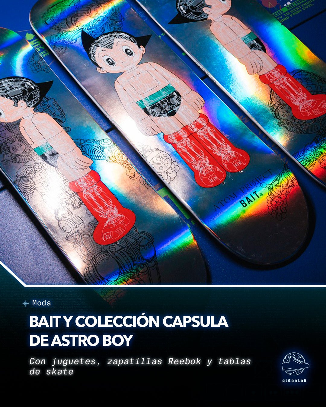 Noticias Moda | BAIT regresa con una colección cápsula completa de 'Astro Boy' - Clean Lab