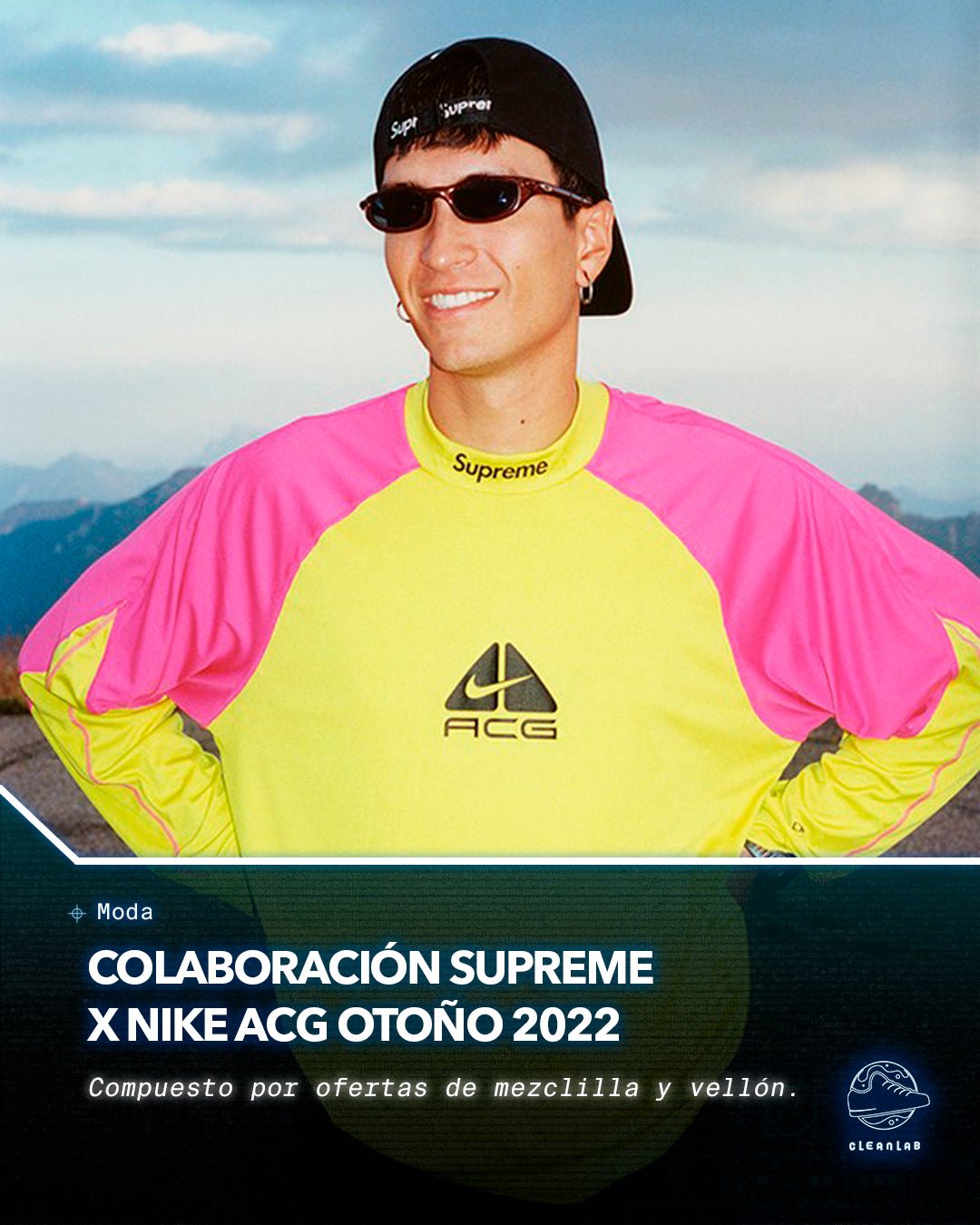 Noticias Moda | Colaboración Supreme x Nike ACG Otoño 2022 - Clean Lab