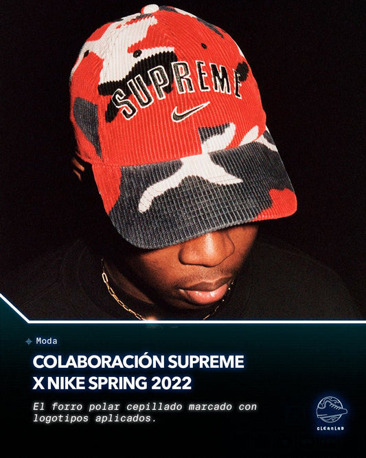 Noticias Moda | Colaboración Supreme x Nike Primavera 2022 - Clean Lab