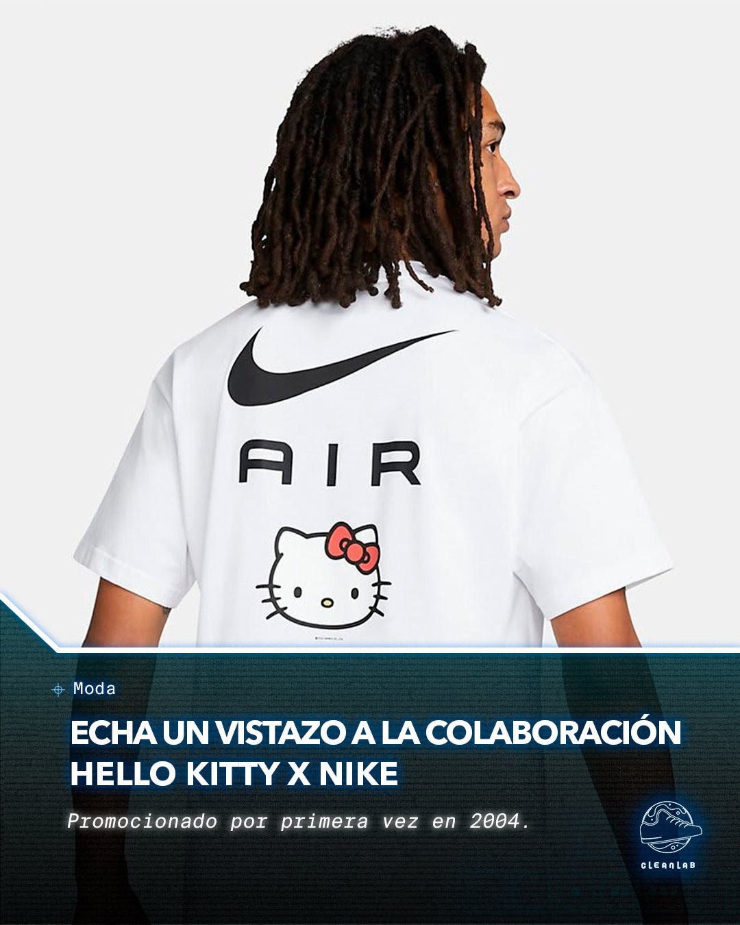 Noticias Moda | Echa un primer vistazo a la colaboración Hello Kitty x Nike - Clean Lab