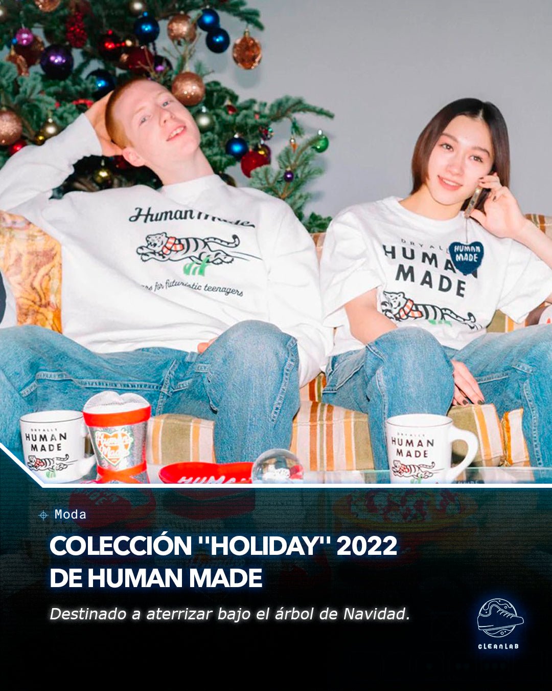 Noticias Moda | HUMAN MADE®️ se prepara para la Navidad con la colección "HOLIDAY" de 2022 - Clean Lab