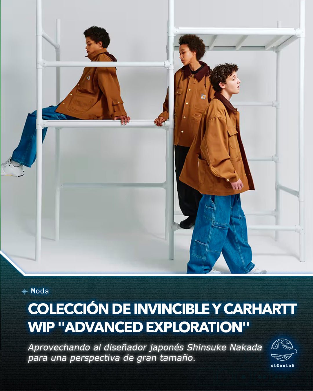 Noticias Moda | INVINCIBLE y Carhartt WIP se unen para la colección "Advanced Exploration" - Clean Lab