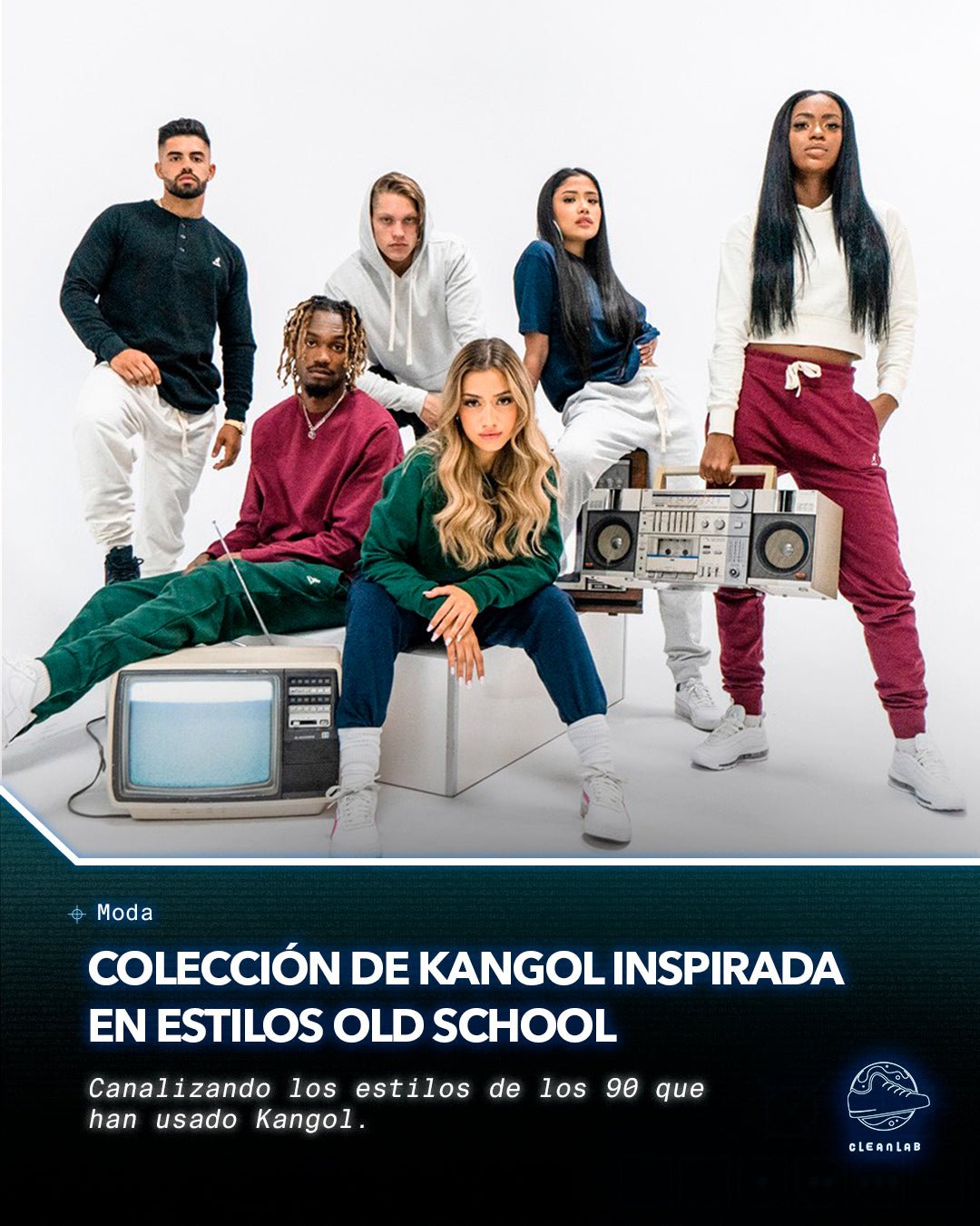 Noticias Moda | Kangol presenta una línea de ropa inspirada en los estilos de calle de la vieja escuela - Clean Lab