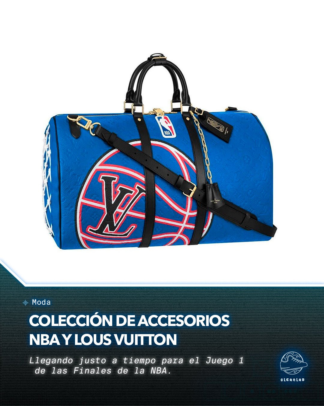 Noticias Moda | NBA y Louis Vuitton se conectan para una nueva colección de accesorios - Clean Lab