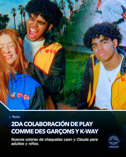 Noticias Moda | PLAY COMME des GARÇONS y K-Way se unen para una segunda colaboración de ropa - Clean Lab