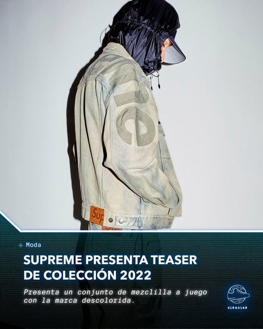 Noticias Moda | Supreme presenta teaser para su colección Primavera/Verano 2022 - Clean Lab