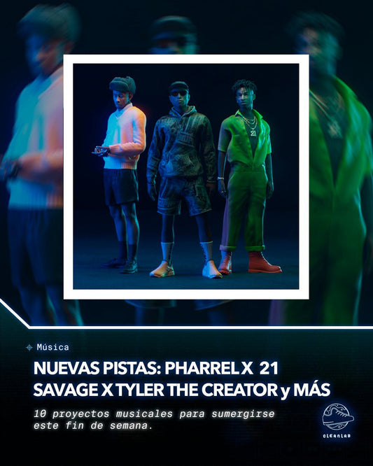 Noticias Música | Mejores pistas nuevas: Coi Leray, Pharrell x 21 Savage x Tyler, the Creator, Kid Cudi y más - Clean Lab