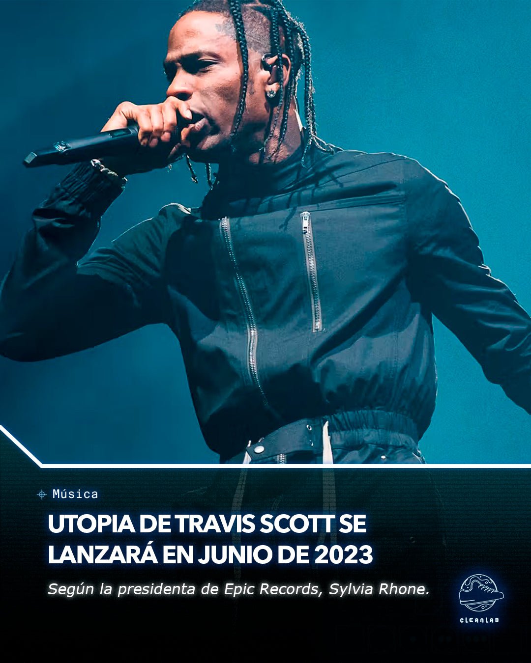 Noticias Musíca | Según los informes, 'UTOPIA' de Travis Scott se lanzará en junio de 2023 - Clean Lab