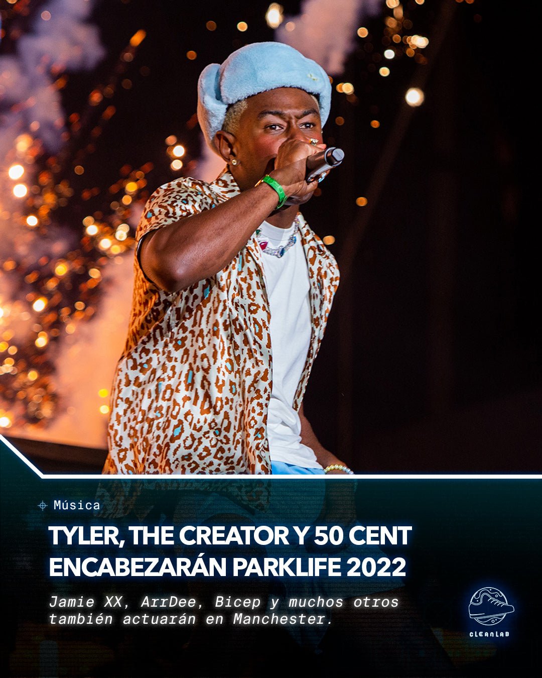 Noticias Música | Tyler, the Creator y 50 Cent encabezarán Parklife 2022 - Clean Lab