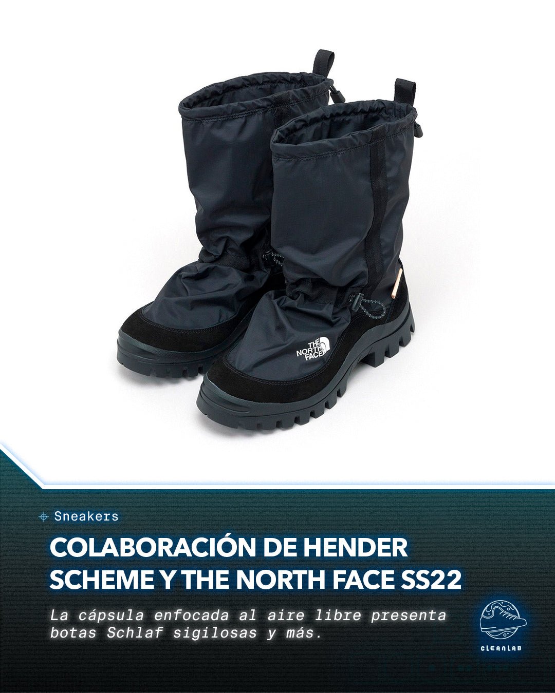 Noticias Sneakers | Hender Scheme y The North Face anuncian nueva colaboración para SS22 - Clean Lab