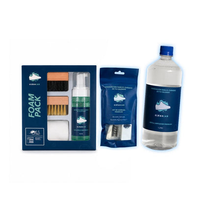 Total Clean — Foam Pack + Kit de Gamuza + recarga de 1 litro