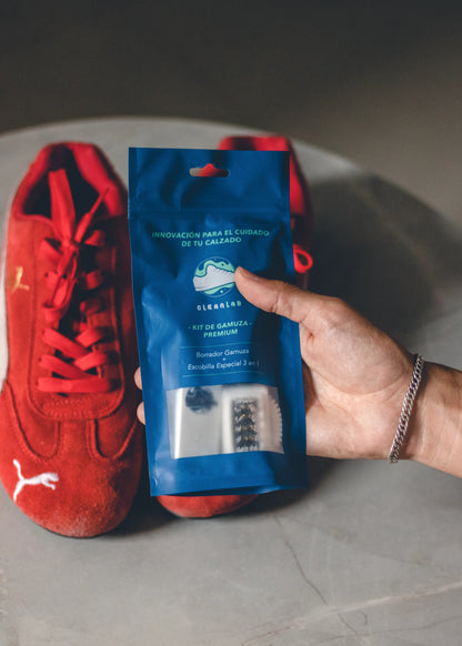 Kit de Gamuza Premium + Plantillas Premium - Limpieza de Tenis y Máxima amortiguación en cada paso