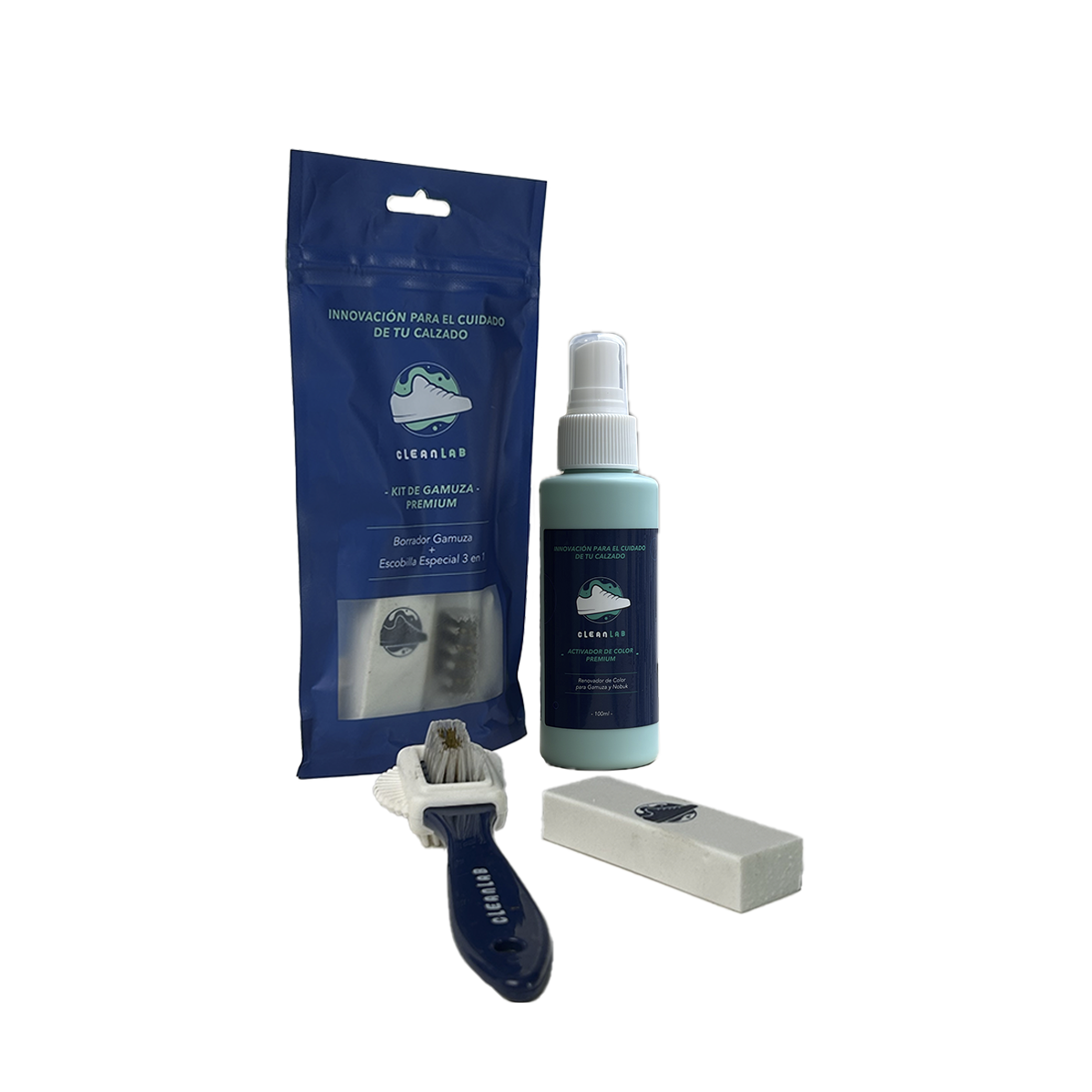 Pack Gamuza Duo de Clean Lab: Kit de Gamuza Premium mas Activador de Color Premium