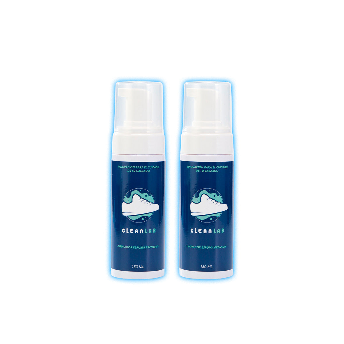 Foam Pack + Limpiador Espuma Premium 2 unid - Limpieza de Tenis