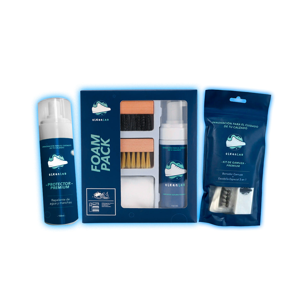 Lab Care & Protect Pack - Limpieza y Protección de tenis