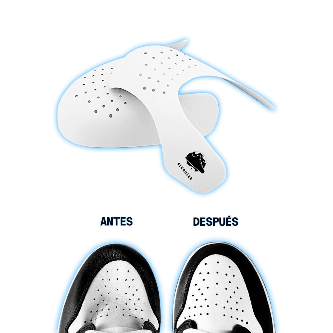 Shoe Guard - Previene arrugas en zapatillas (1 par) - Clean Lab